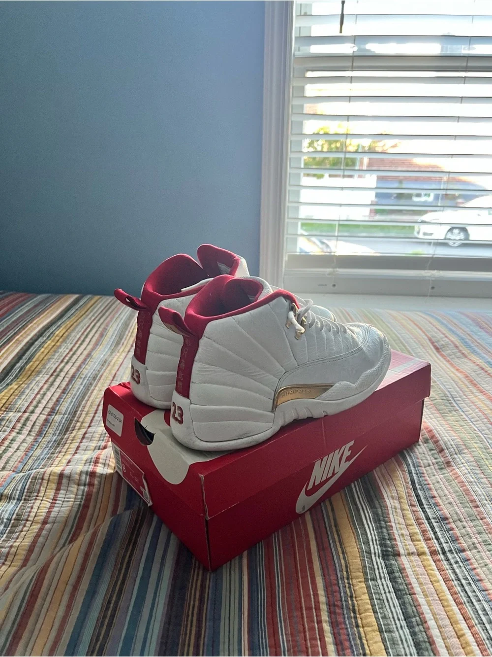 Jordan 12s Chinese New Year White & Red